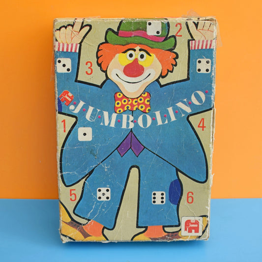 Vintage 1970s Jumbolino Clown Jigsaw Game by Vintage