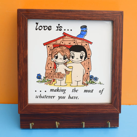 Vintage 1970s Love is... Hooks - Boxed by Pineapple Retro