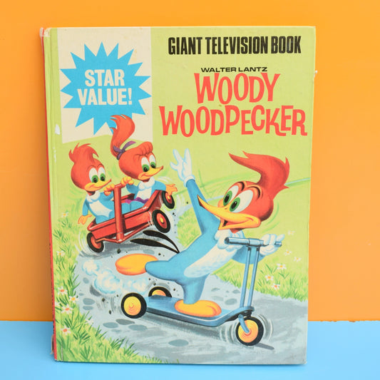 Vintage 1970s Book- Woody Woodpecker