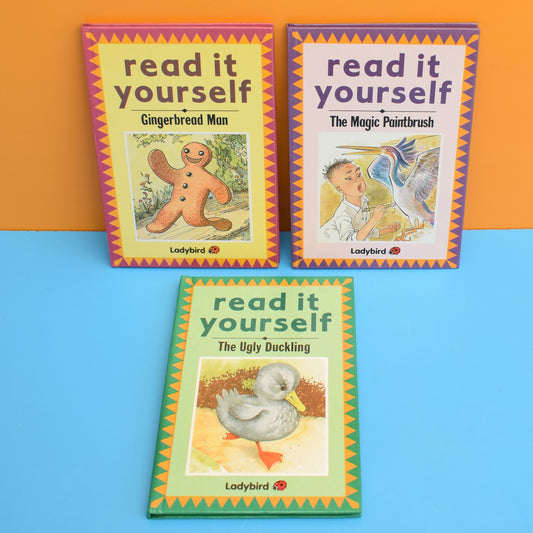 Vintage 80s Ladybird Books - Read It Yourself x3 by Pineapple Retro