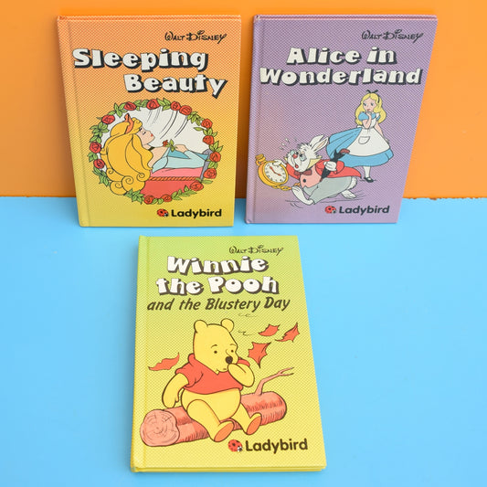 Vintage 80s Ladybird Book - Disney x3