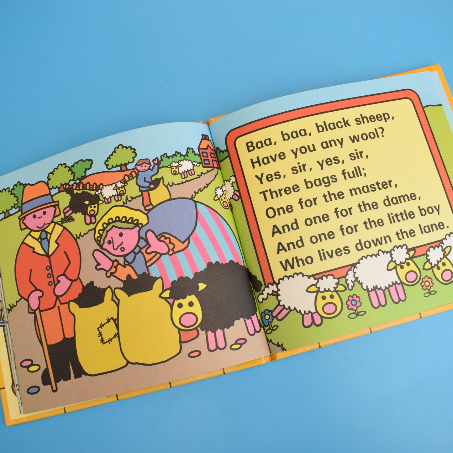 Vintage 1980s Ladybird Book - Nursery Rhymes Grundy by Vintage
