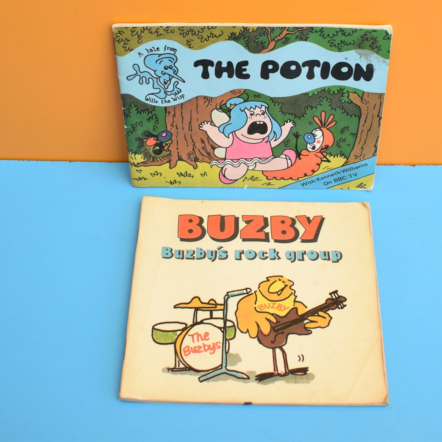 Vintage 1980s Willo The Wisp / Buzby Books by Vintage
