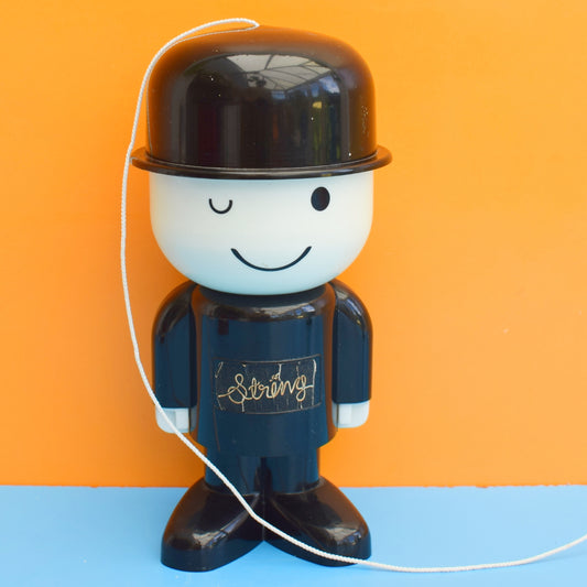 Vintage 1970s Plastic Fred String Dispenser by Pineapple Retro