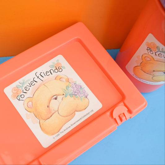 Vintage 1990s Sandwich Box / Flask - Forever Friends by Pineapple Retro