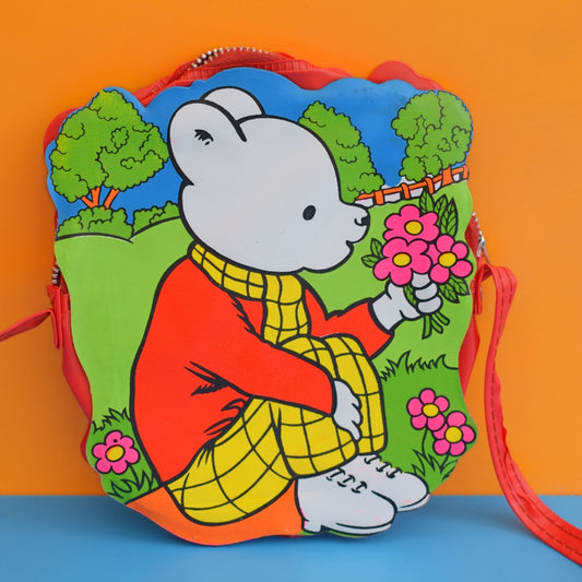 Vintage 1970s Shoulder Bag - Rupert The Bear by Pineapple Retro