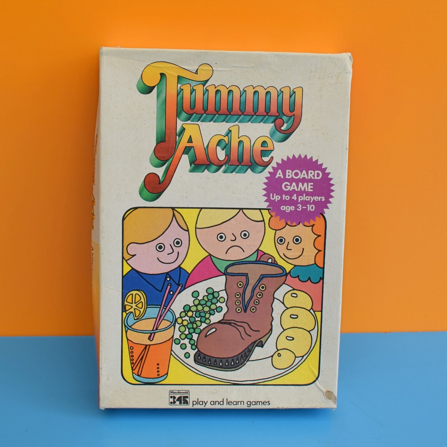 Vintage 1980s Tummy Ache Game - Great Graphics .