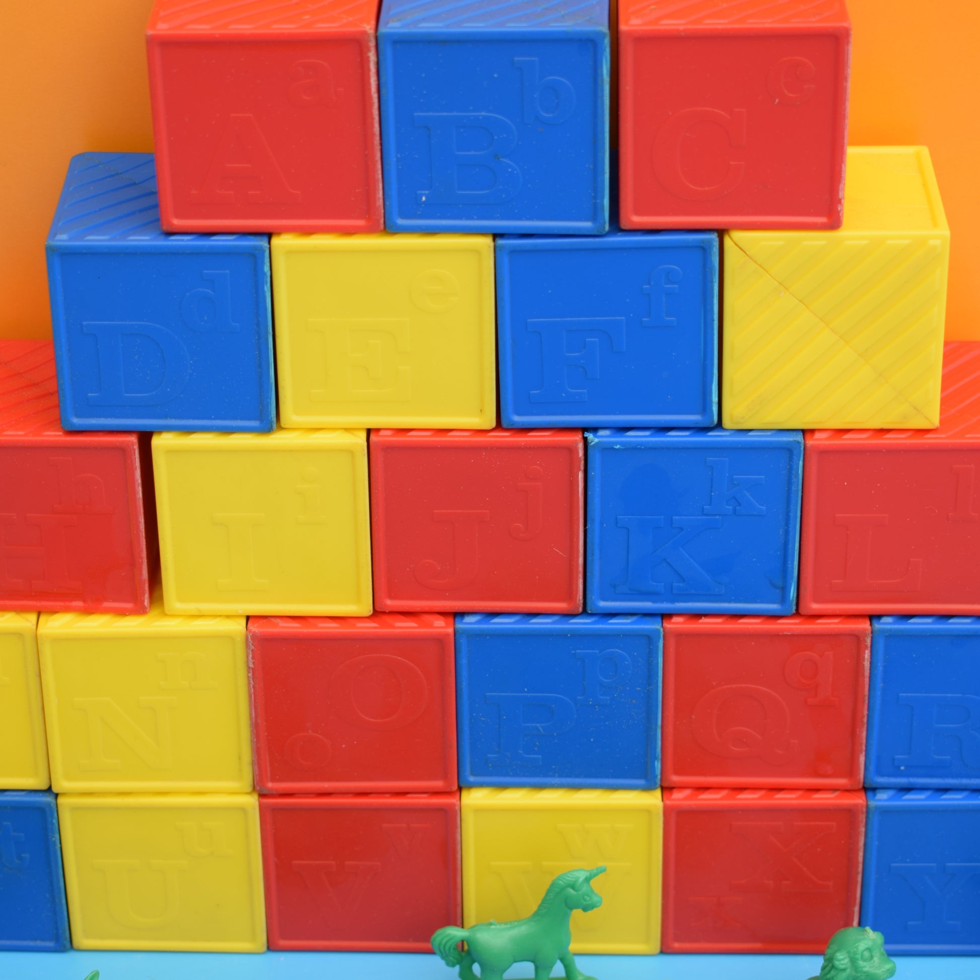 Vintage 1970s Tupperware Blocks – Pineapple Retro