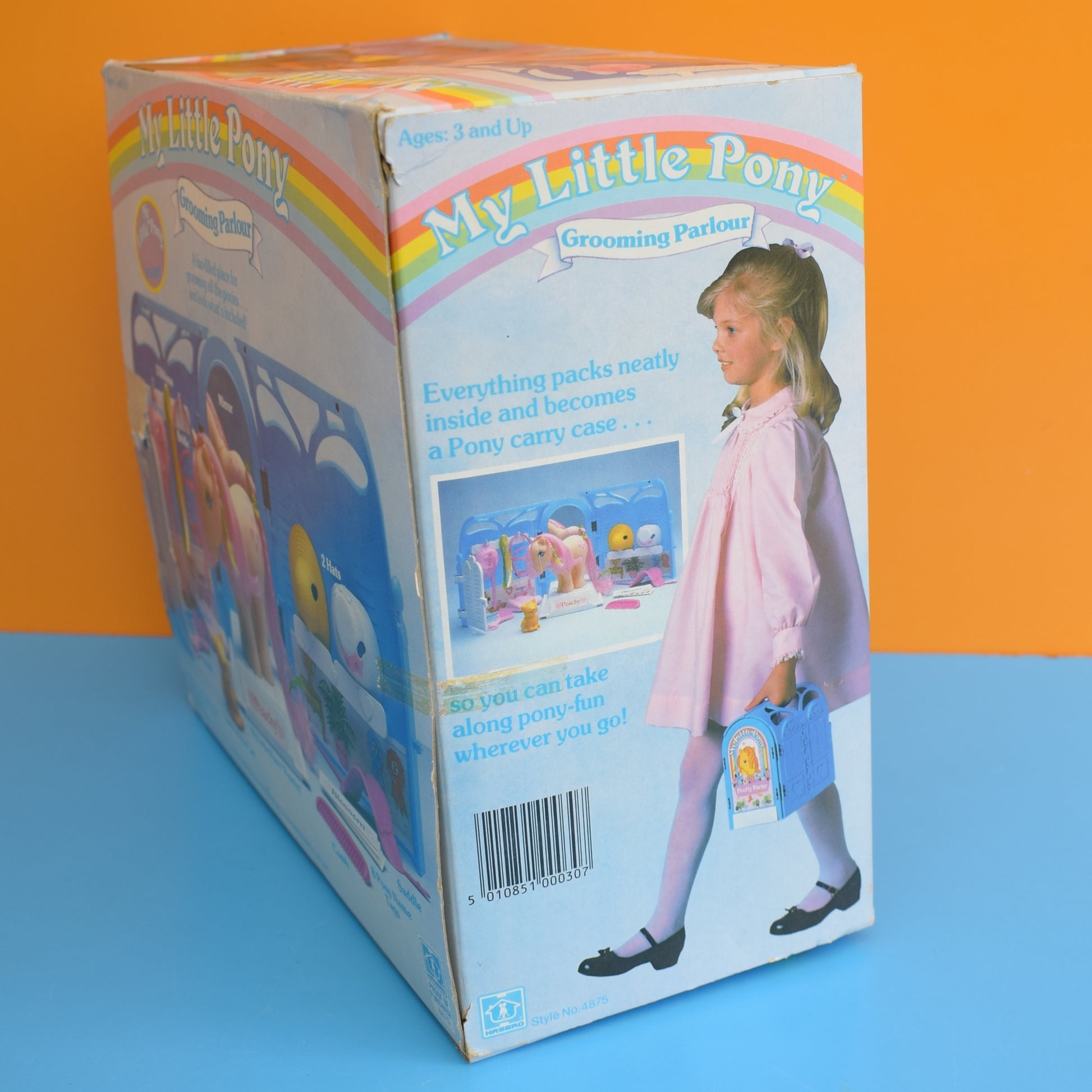 Vintage 1980s My Little Pony Grooming Parlour Box by Pineapple Retro