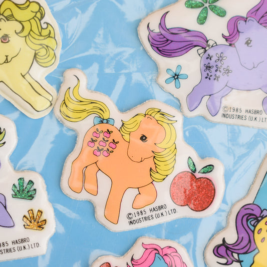 Vintage 1980s My Little Pony Stickers (Used) by Pineapple Retro
