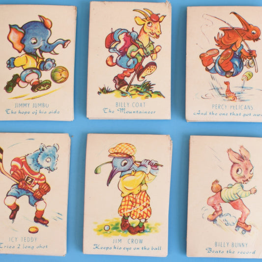 Vintage 1960s Donkey Card Game - Fantastic Images