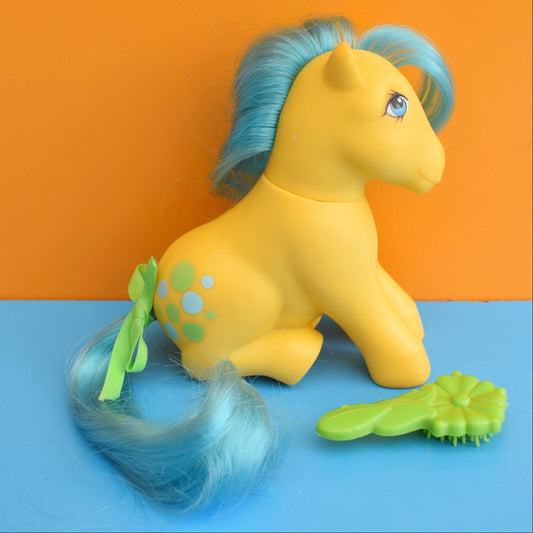 Vintage 1980s My Little Pony - Bubbles by Pineapple Retro