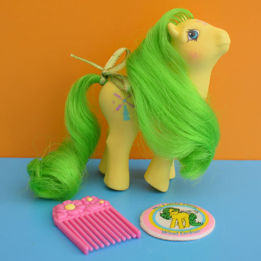 Vintage 1980s My Little Pony - Wind Drifter Flutter by Pineapple Retro