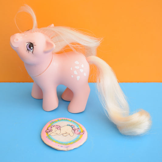 Vintage 1980s My Little Baby Pony - Cotton Candy by Pineapple Retro