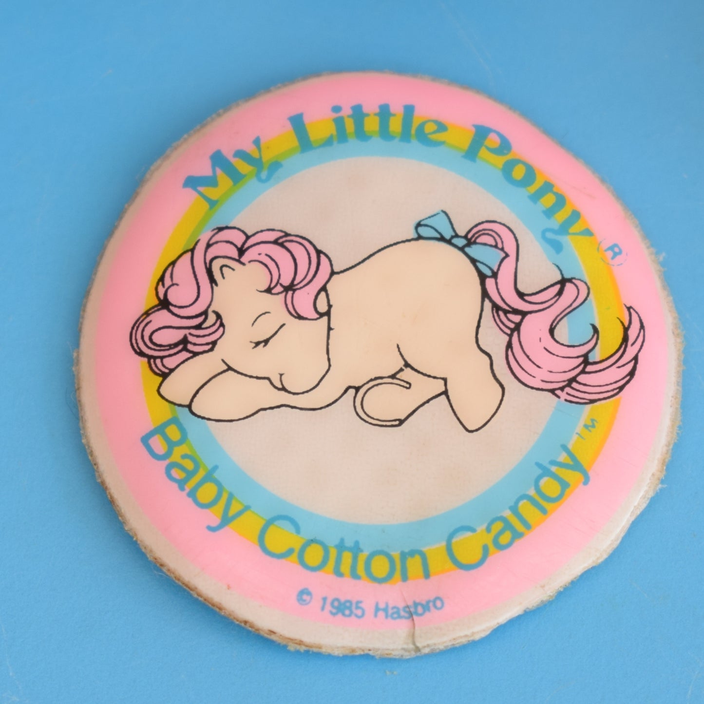 Vintage 1980s My Little Baby Pony - Cotton Candy