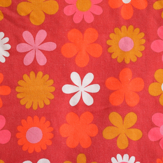 Vintage 1960s Genia Sapper Heidi - Flower Power - Pink by Pineapple Retro