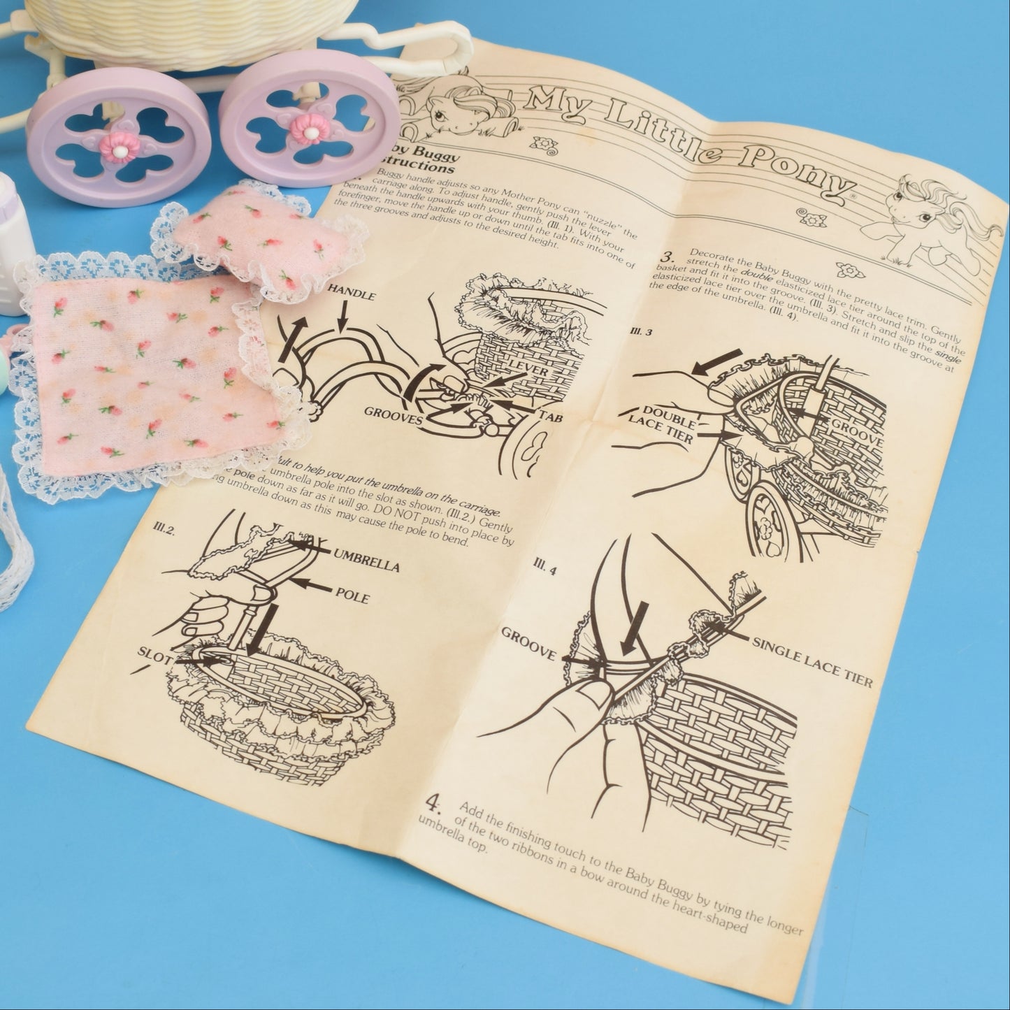 Vintage 1980s My Little Pony - Carriage/ Pony by Pineapple Retro