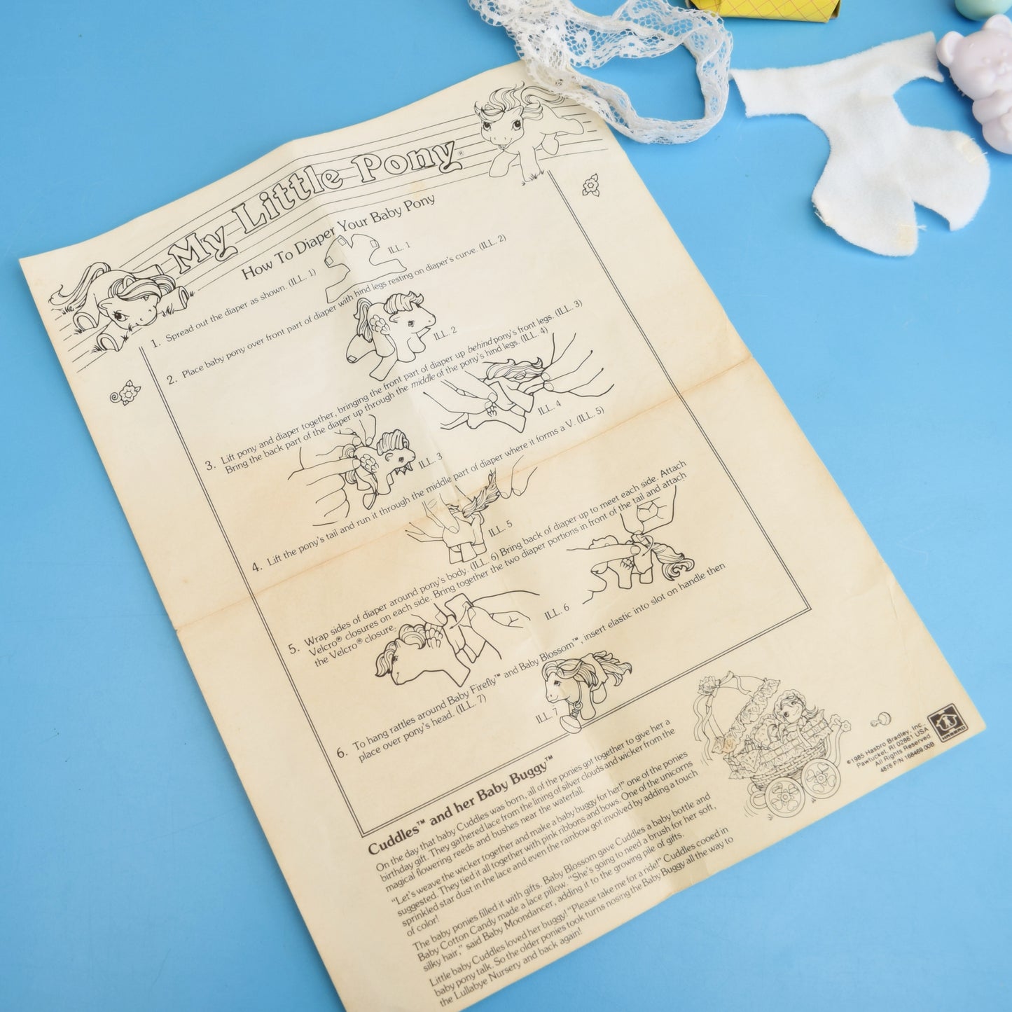 Vintage 1980s My Little Pony - Carriage/ Pony by Pineapple Retro
