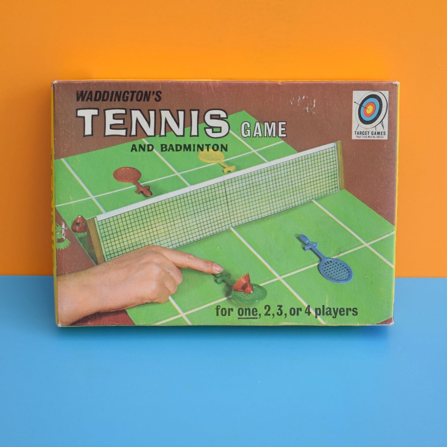 Vintage 1980s Waddingtons Tennis Game by Pineapple Retro