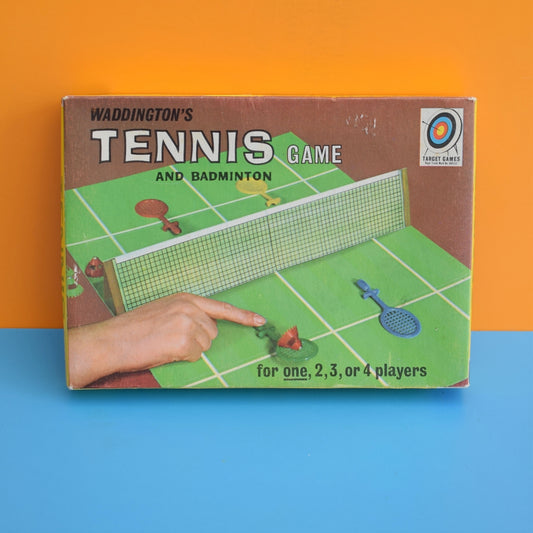 Vintage 1980s Waddingtons Tennis Game by Pineapple Retro