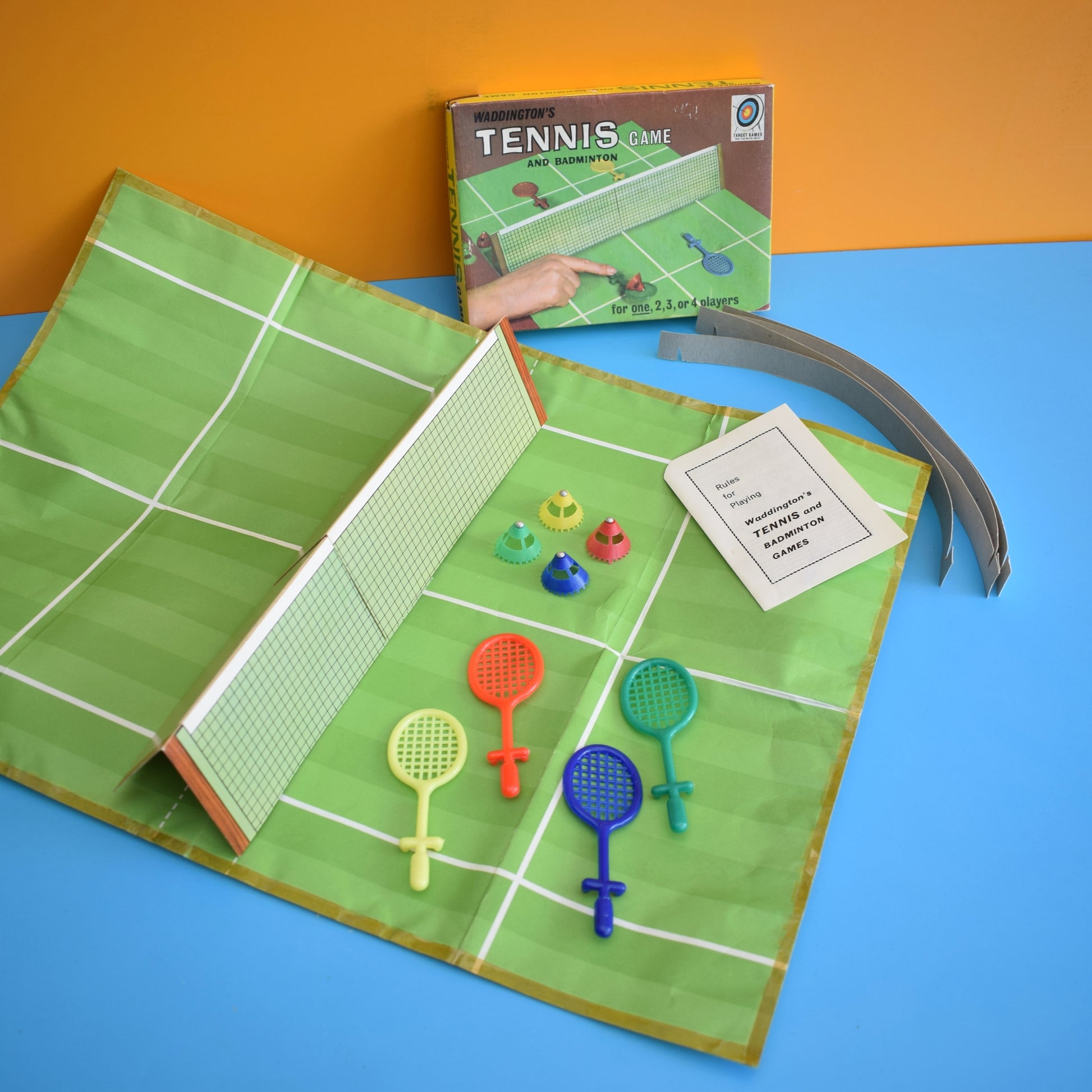 Vintage 1980s Waddingtons Tennis Game by Pineapple Retro