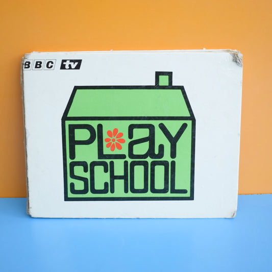 Vintage 1960s Play School Book by Pineapple Retro