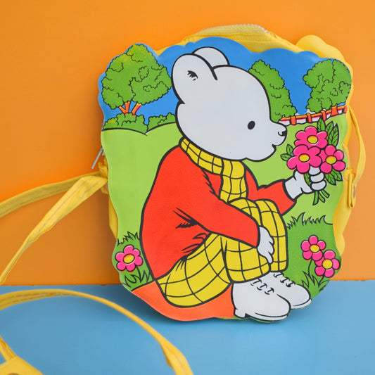 Vintage 1970s Shoulder Bag - Rupert The Bear . by Pineapple Retro