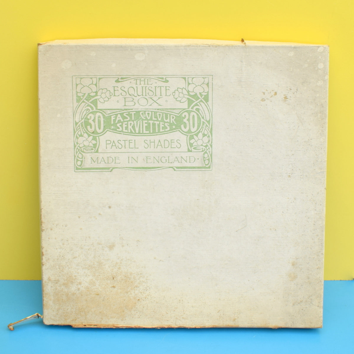 Vintage 1930s Boxed Paper Napkins - Pixies, Toadstools & Fairies