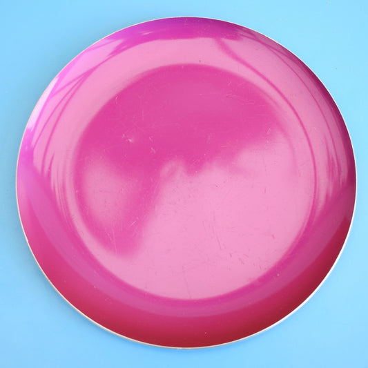 Vintage 1960s Anodised Plate - Norway - Purple by Vintage