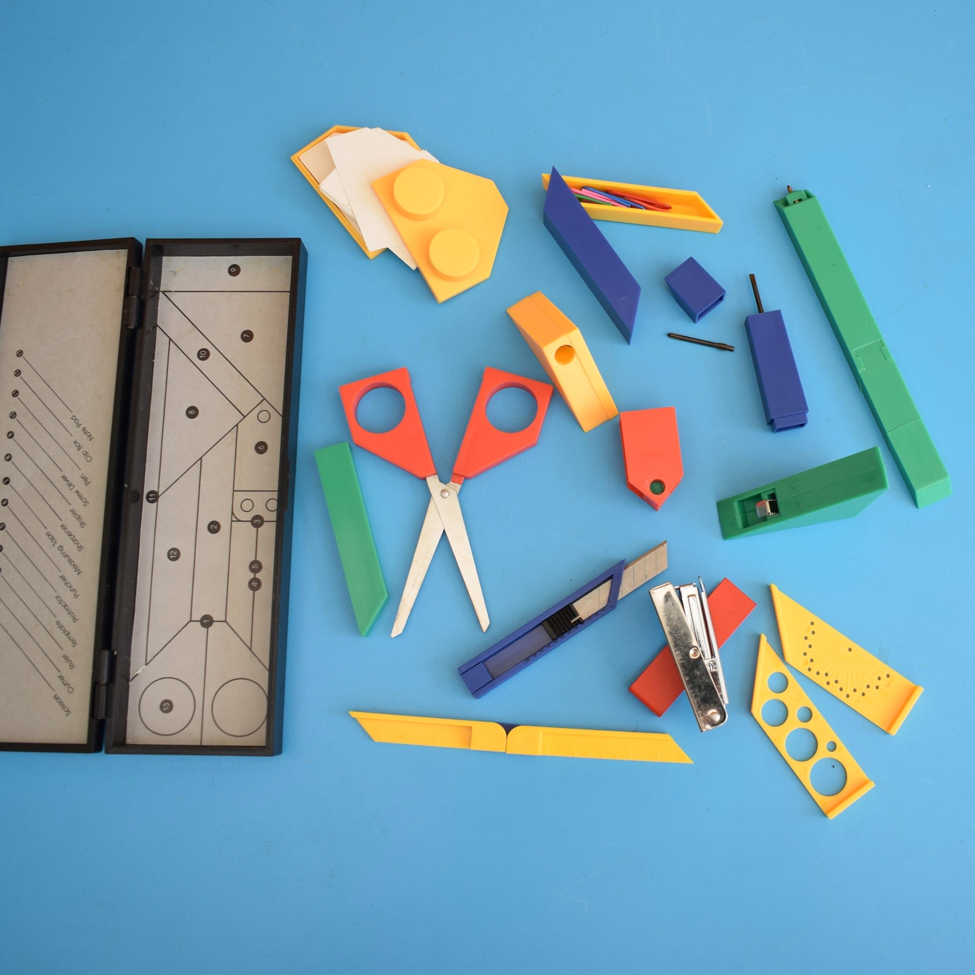 Vintage 1980s Compact Desk Set - Amazing by Vintage