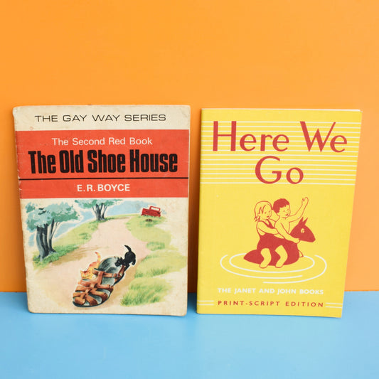 Vintage 1950s Janet & John/ Gay Way Series Books by Pineapple Retro
