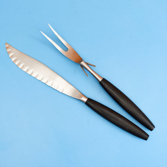 Vintage 1960s Carving Set - Butler - Sheba Pattern by Vintage