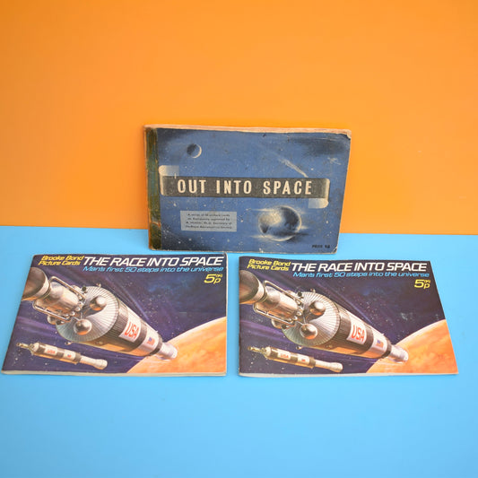 Vintage 1960s Tea Card Collections- Space by Pineapple Retro