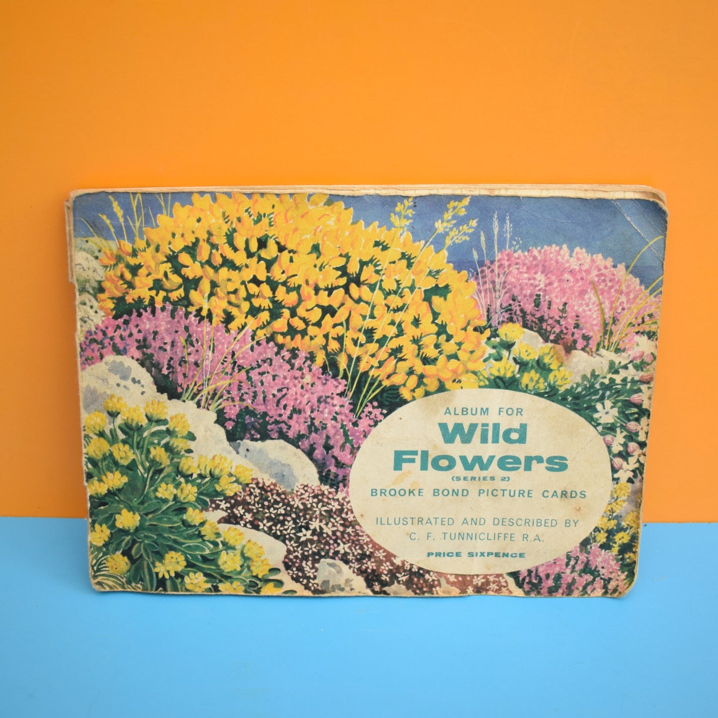 Vintage 1960s Tea Card Collections- Butterflies / Flowers