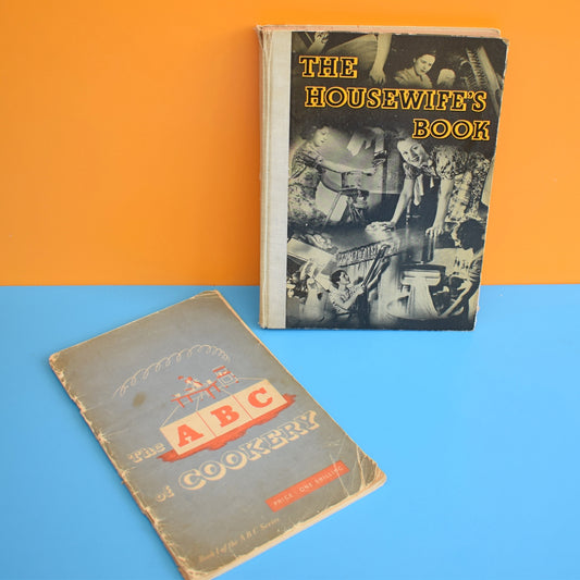 Vintage 1950s The ABC Of Cookery / Housewife's - Books by Pineapple Retro