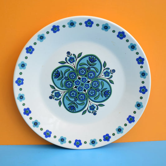 Vintage 1960s J&G Meakin Impact Tea Plate - Flower Power