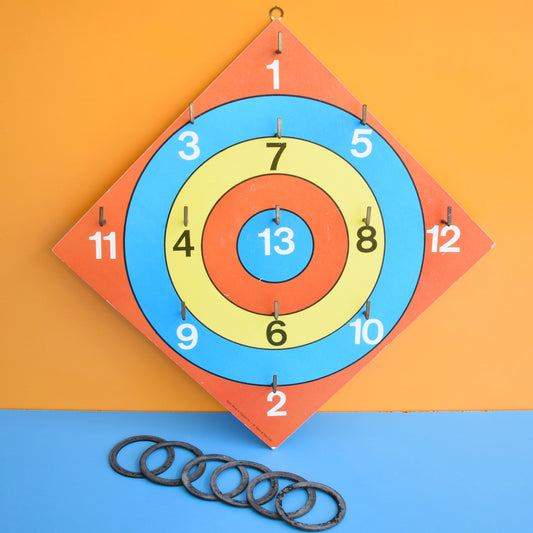 Vintage 1970s Ring Board Spears Game by Vintage