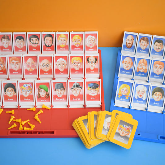 Vintage 1980s Guess Who MB Game by Vintage
