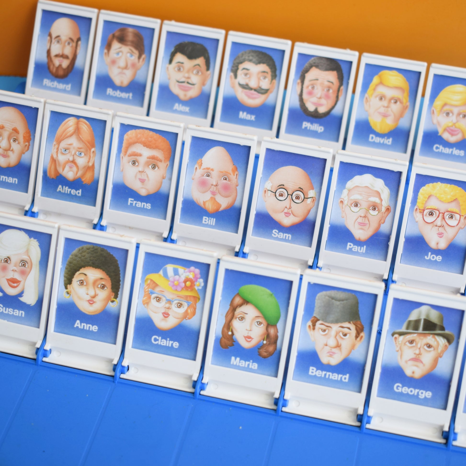 1980s Vintage Guess Who Game Vintage 1980s Guess Who MB Game