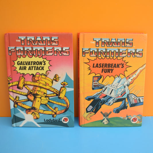 Vintage 1980s Ladybird Books- Transformers