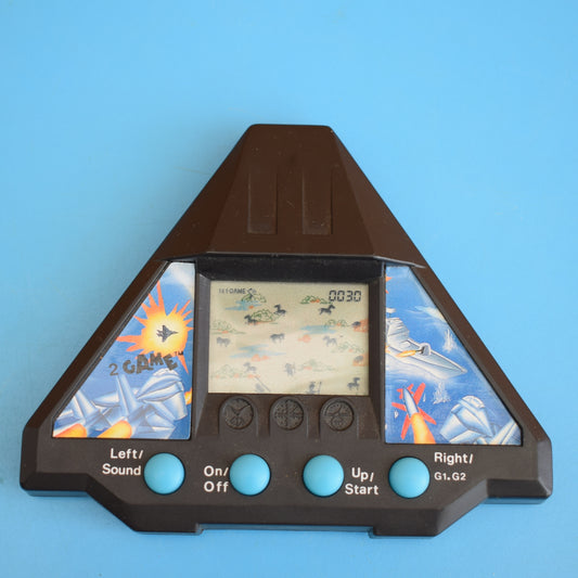 Vintage 1990s Handheld Grandstand Games by Pineapple Retro