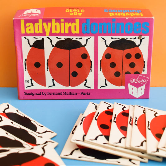 Vintage 1980s Ladybird Dominos