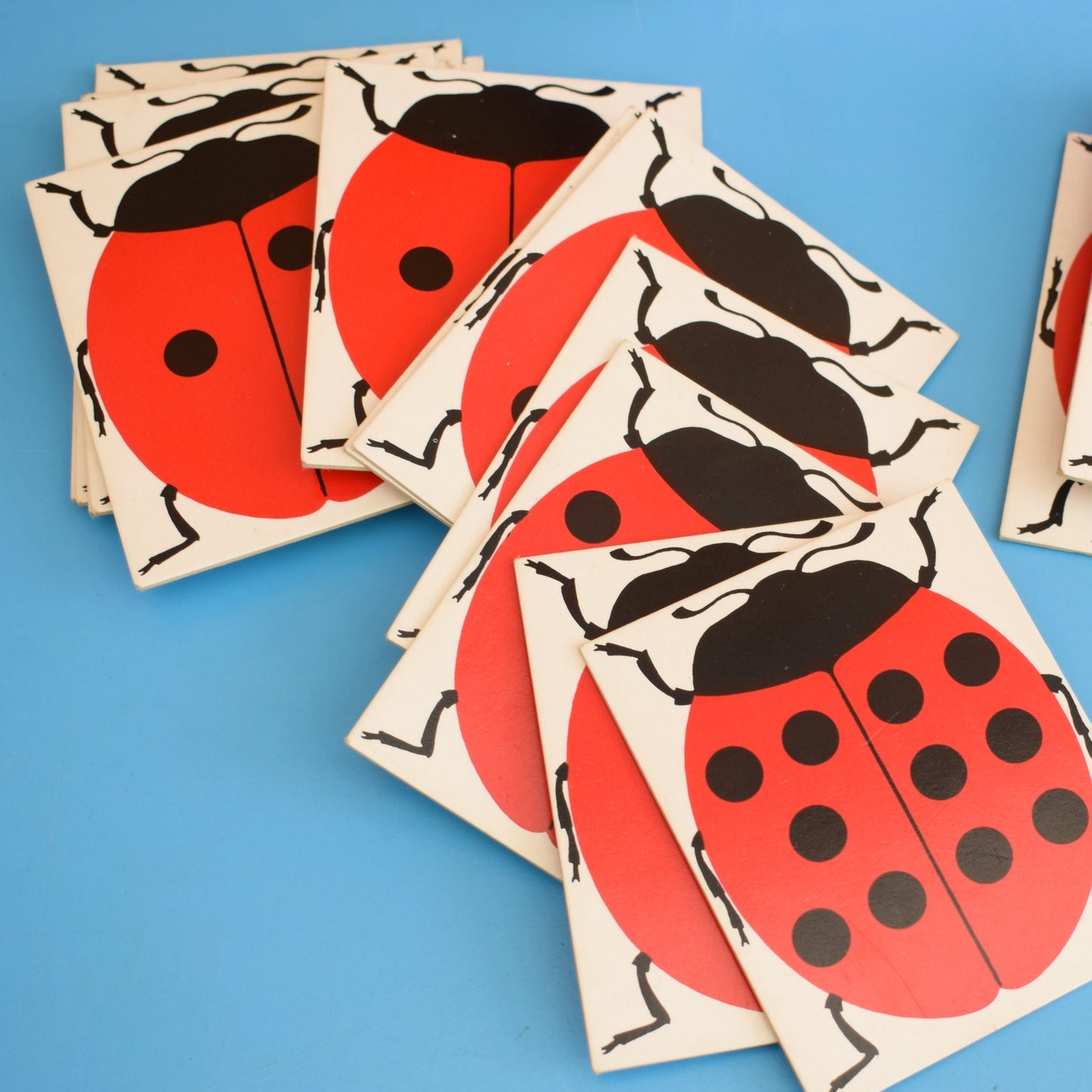 Vintage 1980s Ladybird Dominos