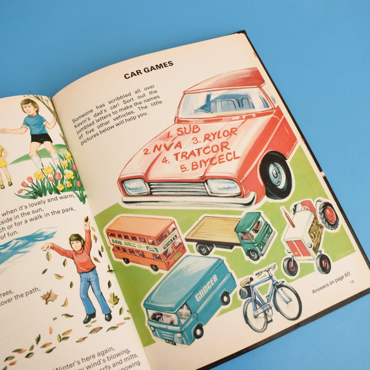 Vintage 1970s Play School Book