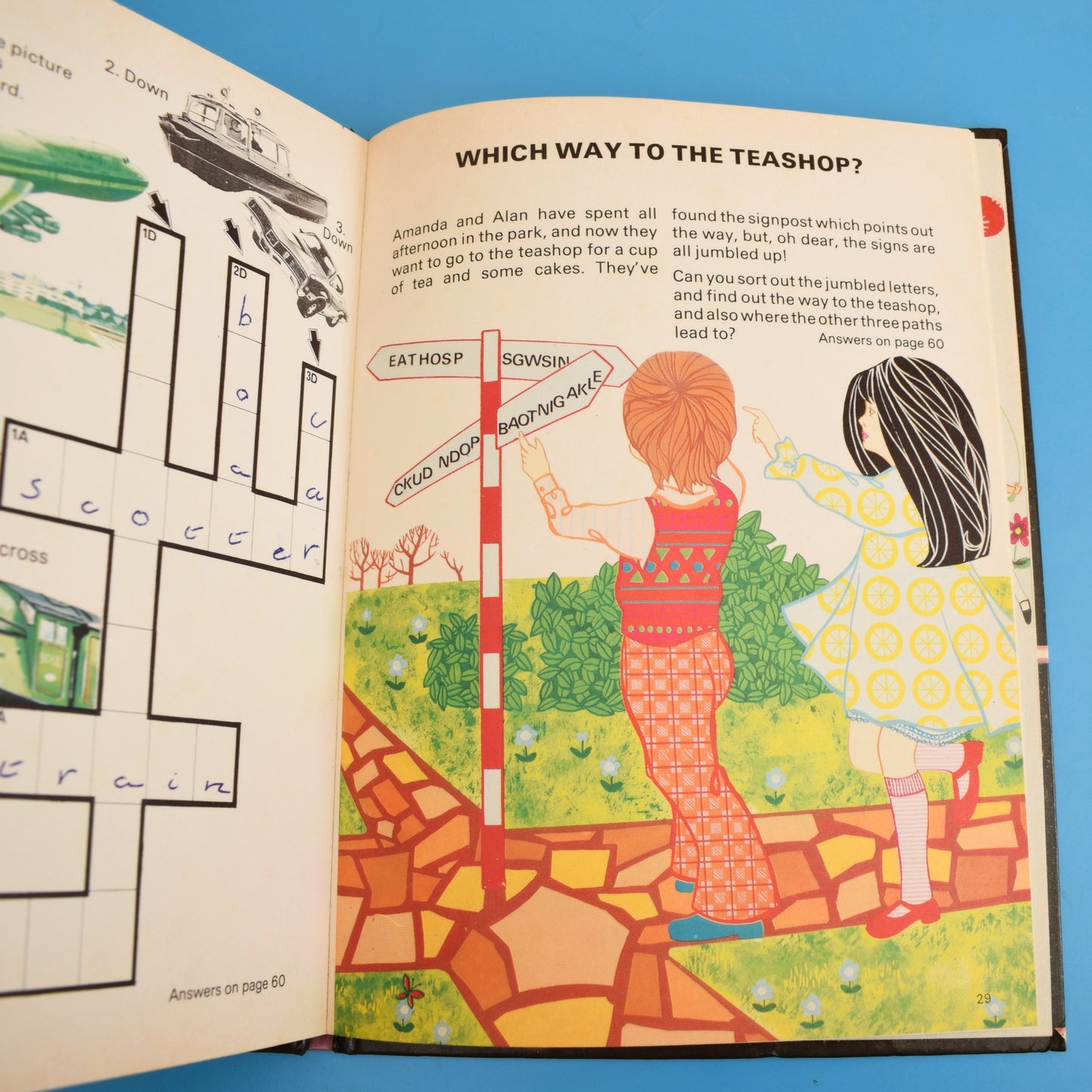 Vintage 1970s Play School Book