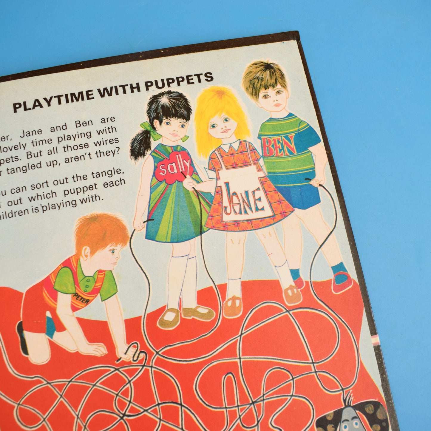 Vintage 1970s Play School Book