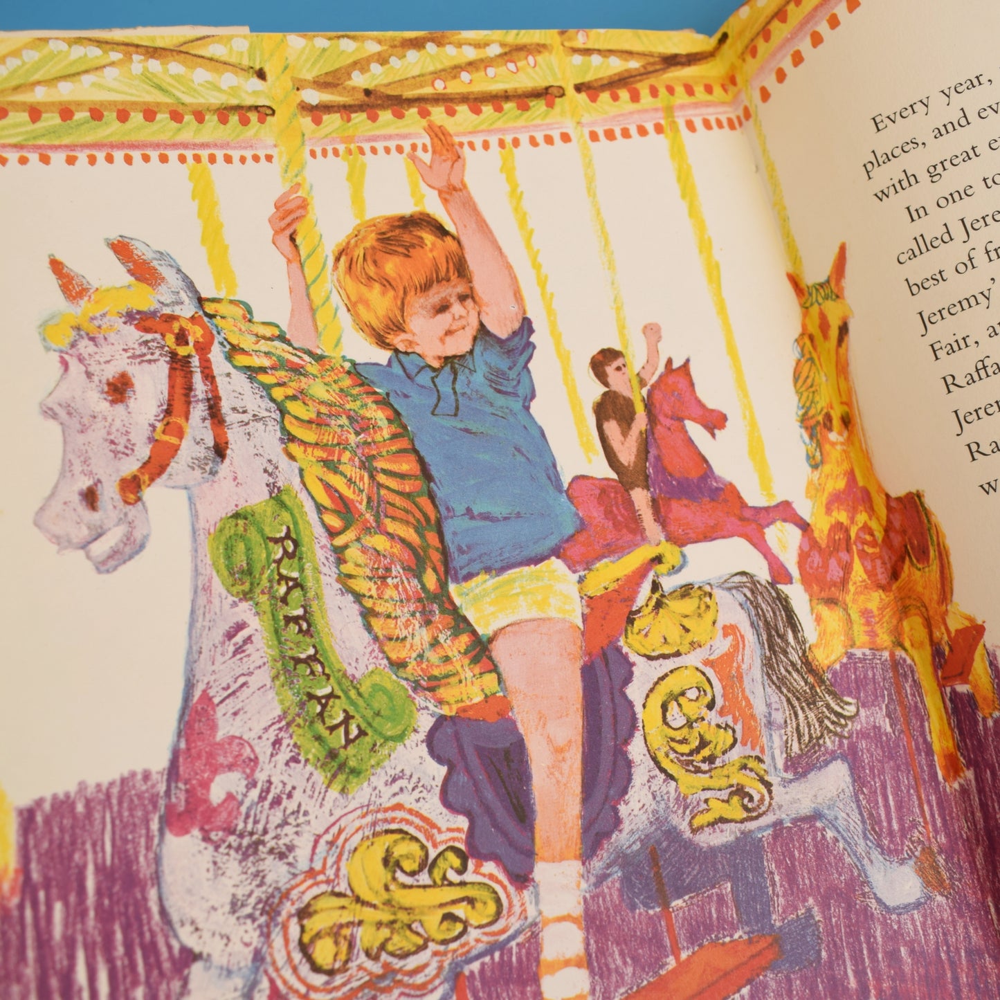Vintage 1960s Raffan & Jeremy - Carousel by Pineapple Retro