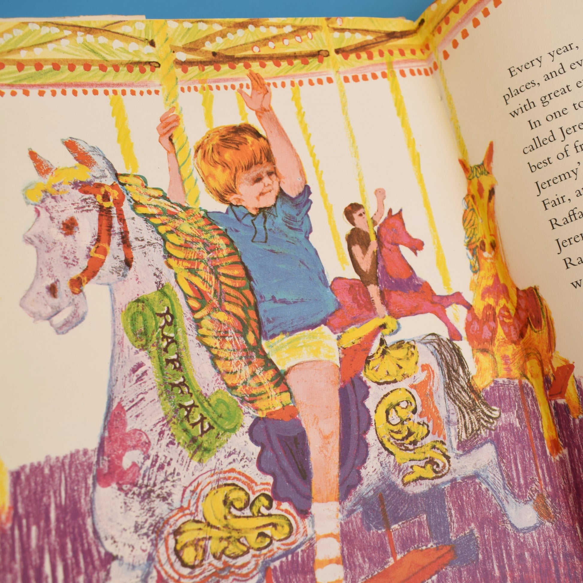 Vintage 1960s Raffan & Jeremy - Carousel by Pineapple Retro