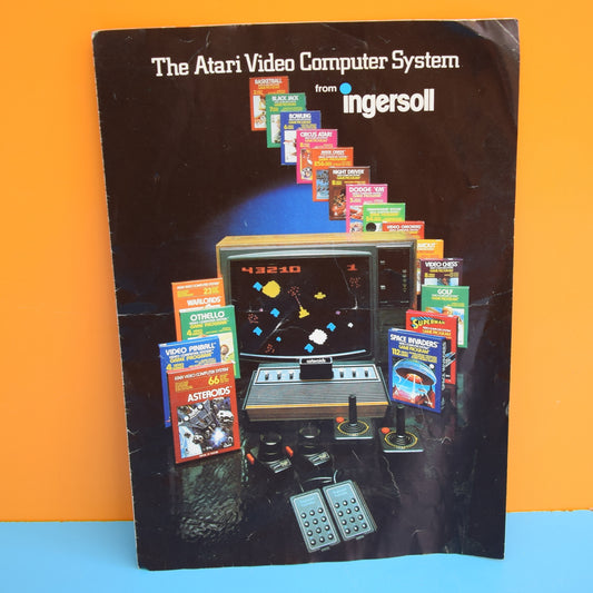 Vintage 1970s Atari Computer System Booklet