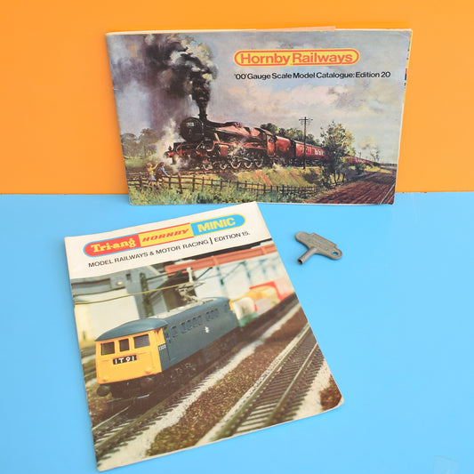 Vintage 1960s Hornby Train Catalogues & Key